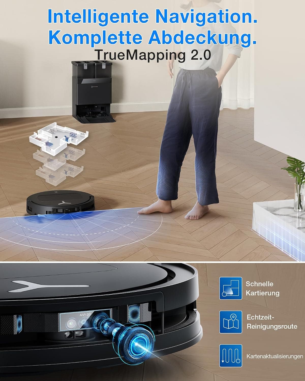 ECOVACS DEEBOT T50 OMNI Gen3 — Bild 4